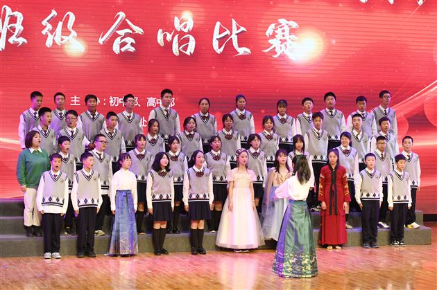 传唱经典 诗词盛宴——棠外初2022级班级合唱比赛 