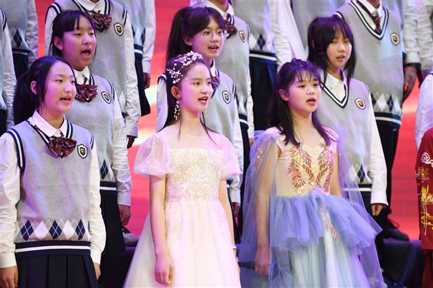 传唱经典 诗词盛宴——棠外初2022级班级合唱比赛