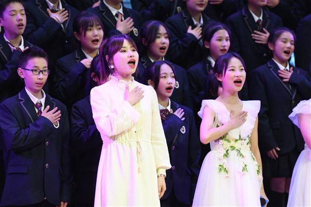 传唱经典 诗词盛宴——棠外初2022级班级合唱比赛