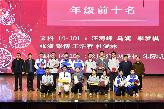 乘势奋楫  跻彼高峰——记棠外高2020级二诊表彰大会