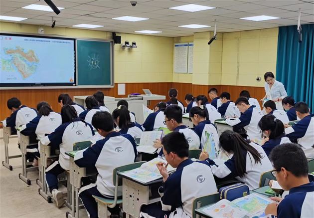 樊敏老师授课过程