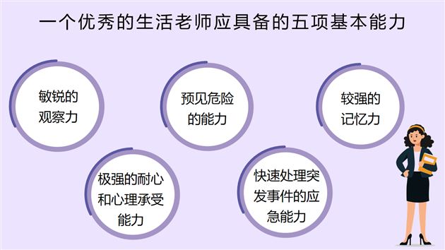 优秀生活老师的五项能力