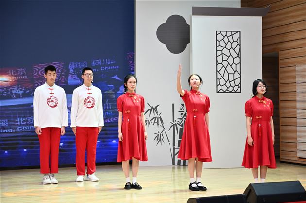 青春诗颂新时代  棠外学子展风采