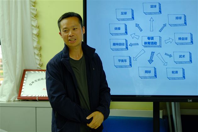 中华全国体育基金会和成都市体育局领导、专家莅临我园调研