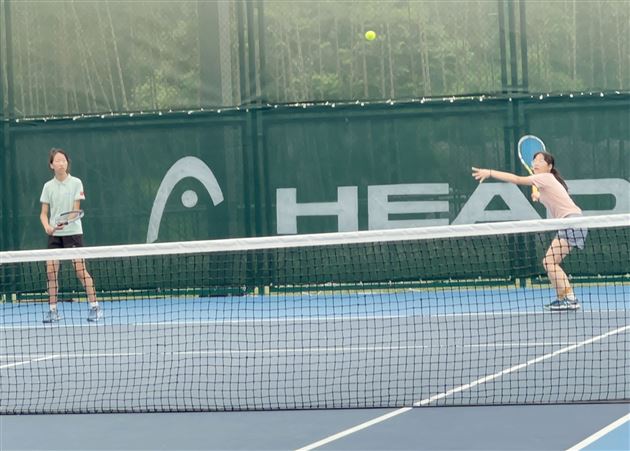 小学甲组刘语林、刘玮馨