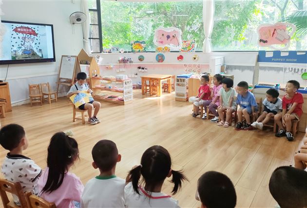 学长来啦——棠湖仁智幼儿园优秀毕业生进课堂