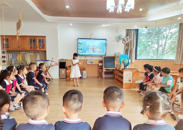 学长来啦——棠湖仁智幼儿园优秀毕业生进课堂