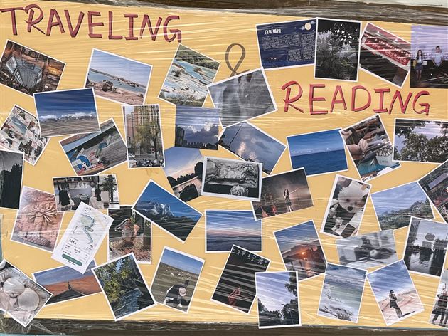 行万里路——记高2022级暑期生活主题文化墙展评活动 