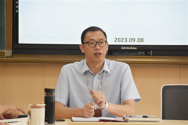 立足新起点 携手新征程——棠外高中部召开课题研究专题工作会议