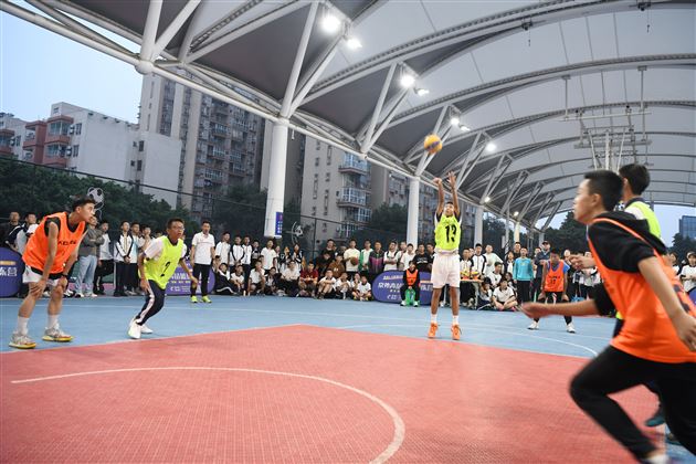 球场绽放激情献礼棠外校庆——棠外初2022级3X3班级篮球联赛圆满收官