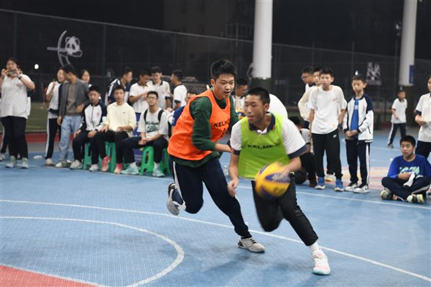 球场绽放激情献礼棠外校庆——棠外初2022级3X3班级篮球联赛圆满收官