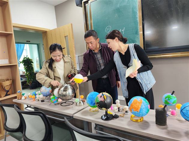 “我型我秀”——棠外初中举行第二届地理模型制作大赛