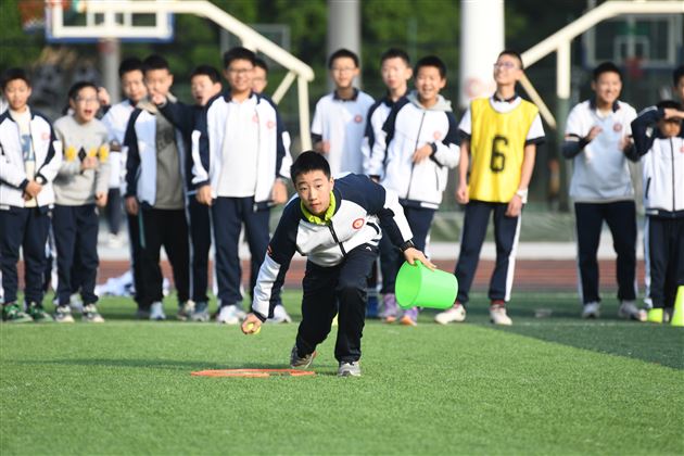 棠外初中成功举办第十届冬季师生集体趣味运动会 