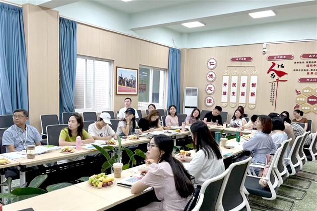 棠外叶薇老师受邀到山西晋中作课例分享 