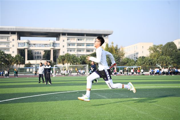 棠外高中开展第十届冬季趣味集体项目运动会