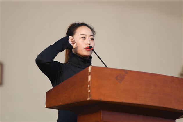 棠外高中开展第十届冬季趣味集体项目运动会