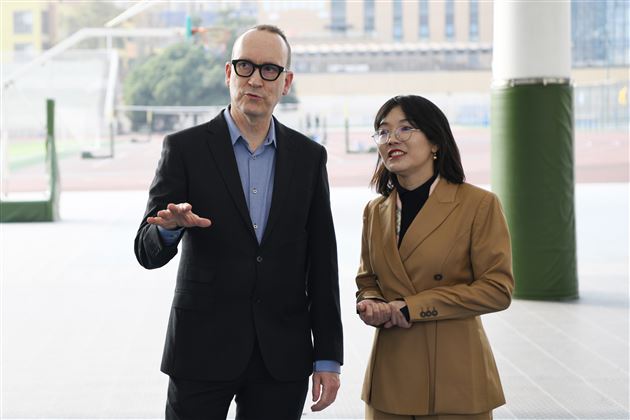 合议学校发展之法 共建国际教育之路——英国雷丁大学代表再访棠外 