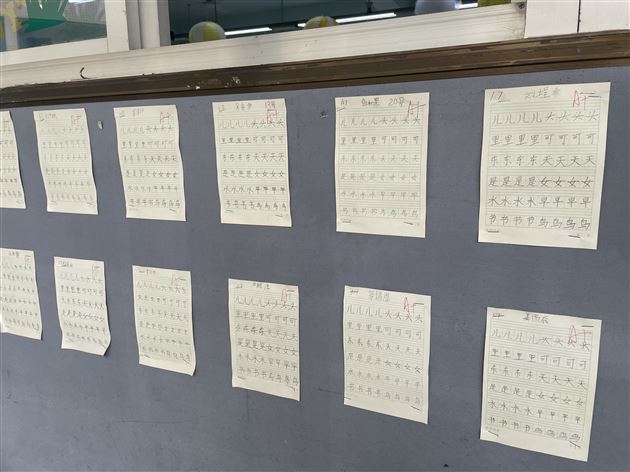 一笔一划 书写精彩 ——记棠外附小第十一届硬笔书法比赛