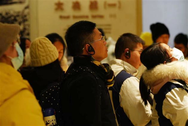 参观西柏坡博物馆