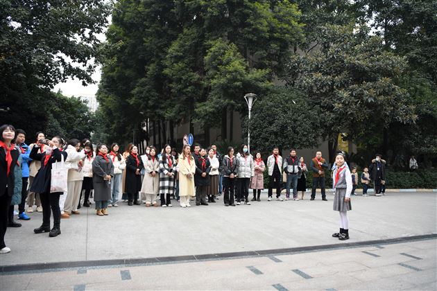 心系红领巾 做好引路人双流区“一月一校、一校一学”少先队教研活动棠外附小专场 