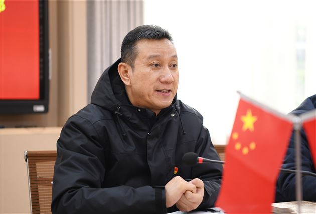 学校党委书记付全中安排部署党员民主评议工作