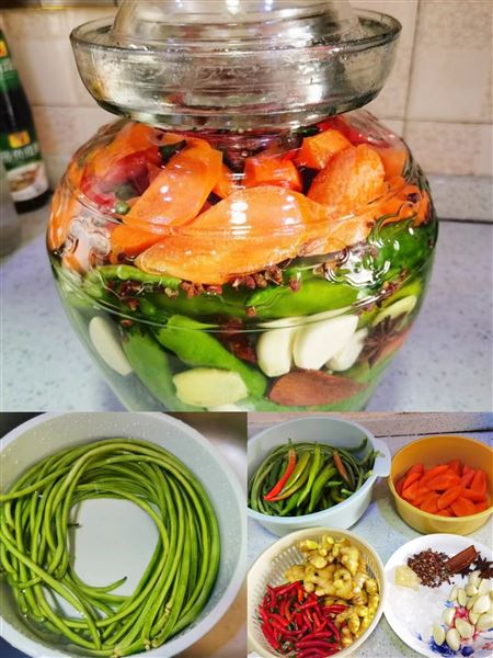 制作泡菜（高二4班黄芊迪）