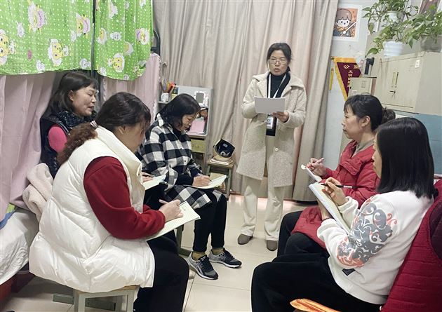 拓宽思路开眼界 互帮互助促提升——棠外初中公寓开展睡眠管理主题式教研活动