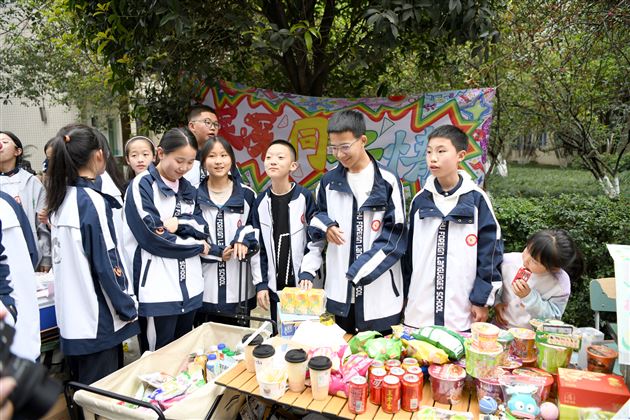 劳动最美丽 奋斗正青春——棠外举行第二十届师生爱心义卖活动 