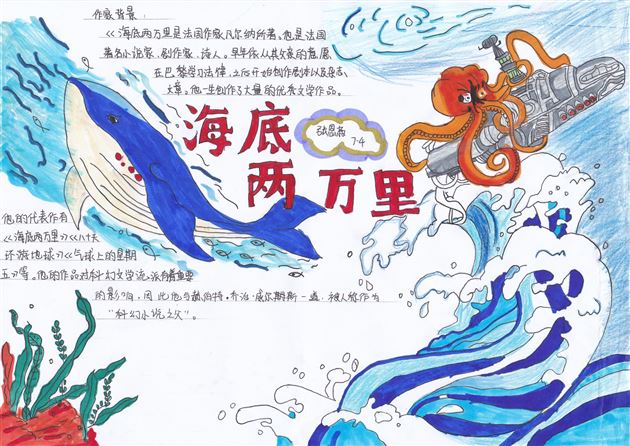 走进文学深海  探寻两万里的奥秘——棠外初2023级语文组举办名著阅读活动 