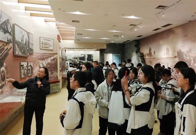 周行天下，育人文情怀；纵展心目，养青春精神——棠外高2023级师生研学西柏坡