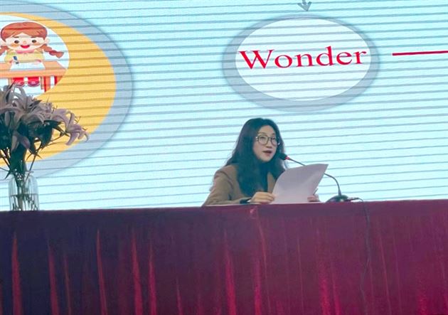 解读领悟新课标 砥砺奋进新征程——双流区小学英语一二年级课标与教材解读在我校举行 