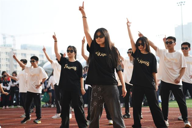 棠外高中第二十届田径运动会如期举行 