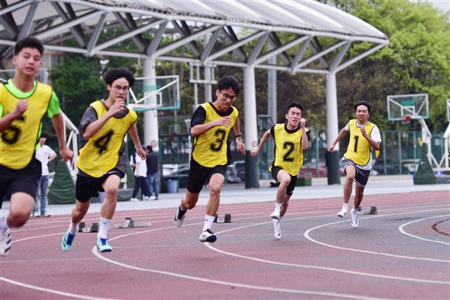 棠外高中第二十届田径运动会如期举行