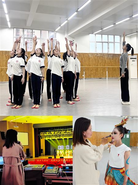 棠外飞鹰艺术团舞蹈团在双流区学生艺术节群舞比赛中荣获一等奖