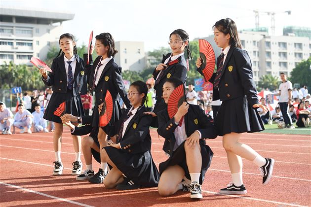 团结、奋进、我健康、我快乐——记棠外初中第二十届田径运动会 