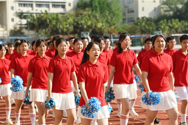 团结、奋进、我健康、我快乐——记棠外初中第二十届田径运动会