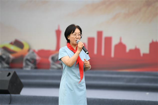 红领巾爱祖国——记棠外附小庆祝“六一”国际儿童节主题队会