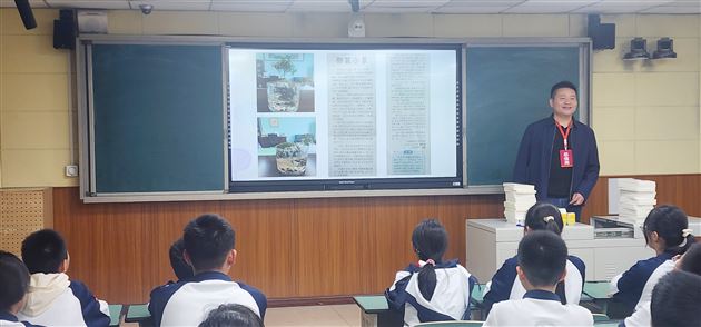 一文一故事 一书一情意——棠外党员教师刘勇举行作文专题讲座 