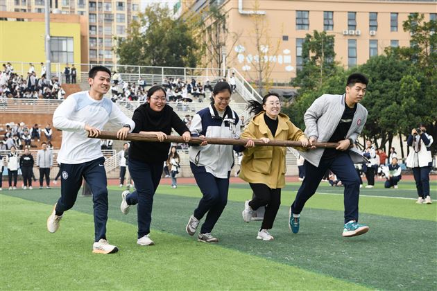 未见料峭寒冬影 却看青春放光华——记棠外高中第十一届冬季集体项目运动会