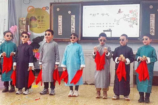 东方有好戏，寻春潮中的传统文化——棠外附小成功举办探究式主题学习活动 