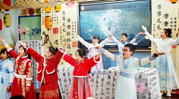 东方有好戏，寻春潮中的传统文化——棠外附小成功举办探究式主题学习活动 