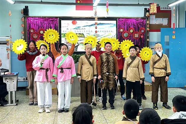 东方有好戏，寻春潮中的传统文化——棠外附小成功举办探究式主题学习活动 