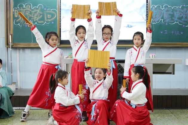 东方有好戏，寻春潮中的传统文化——棠外附小成功举办探究式主题学习活动 