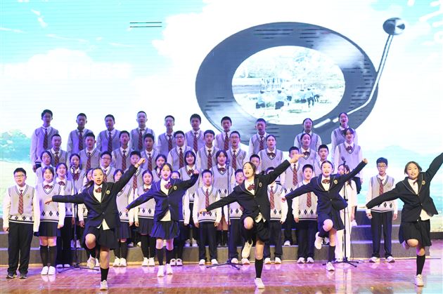 唱响青春梦想 奋进励志征程——棠外初2024级班级合唱比赛圆满举办