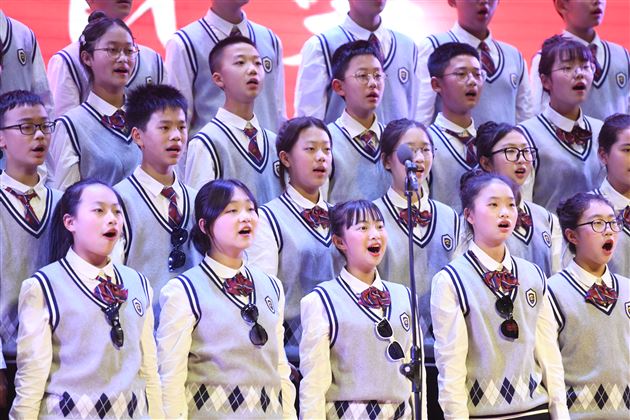 唱响青春梦想 奋进励志征程——棠外初2024级班级合唱比赛圆满举办