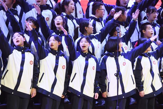 唱响青春梦想 奋进励志征程——棠外初2024级班级合唱比赛圆满举办