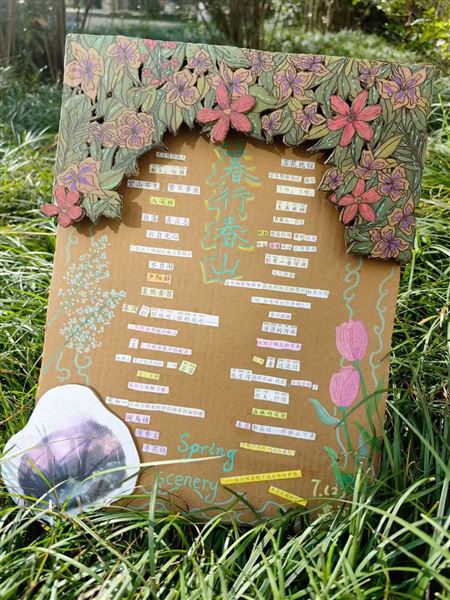 诗情画意映春光 巧手慧心传文韵——棠外初一语文备课组春日系列活动侧记 