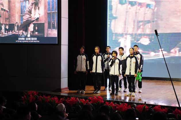 青春之声演绎经典影视魅力——棠外初中开展“声动青春”校园英语配音大赛活动