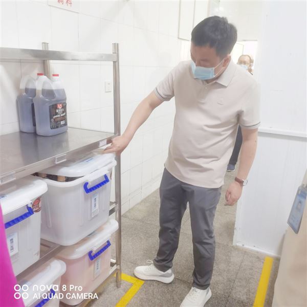 守护舌尖上的安全，筑牢食品安全防线——棠外开展校园食品安全专项检查