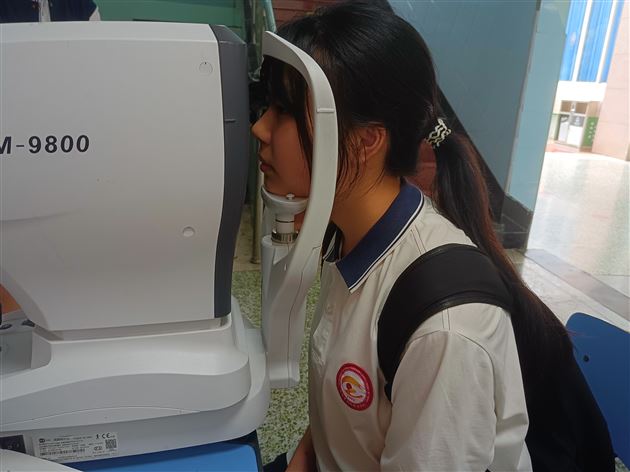 科学助力校园体检 用爱呵护孩子健康——2025年春季学生视力筛查进校园 